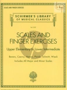 Scales and Finger Exercises for Piano