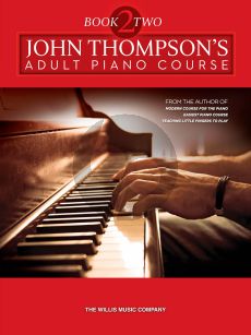 Thompson Adult Piano Course Vol.2 Book with Audio Online Download Card