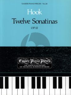 Hook 12 Sonatinas Op.12 for Piano Solo (edited by L.Salter)