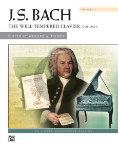 Bach Wohltemperiertes Klavier Vol.1 Piano (Edited by Willard A. Palmer) (Spiral Bound)