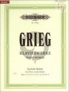 Klavierwerke 1 Lyrische Stucke (Op.12 - 38 - 43 - 47 - 54 - 57 - 62 - 65 - 68 und Op.71)