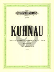 Kuhnau Biblische Sonate No. 3 Jacobs Heirat Cembalo