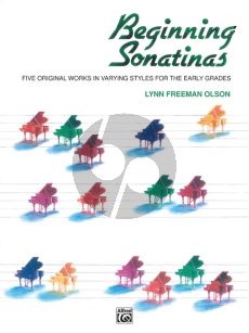 Freeman Olson Beginning Sonatinas Piano solo (Five Original Works in Varying Styles for the Early Grades)