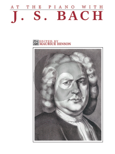 bach At the Piano with Bach (Maurice Hinson)