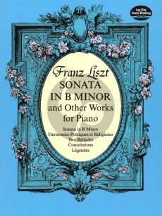 Liszt Sonata b minor and other Works piano