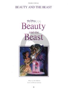 Beauty and the Beast Piano-Vocal-Guitar