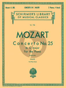 Mozart Concerto No.25 C-Major KV 503 (Edited for 2 Pianos by Isidor Philipp)