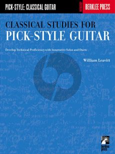 Leavitt Classical Studies for Pick-Style Guitar