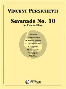 Persichetti Serenade No.10 Flute and Harp