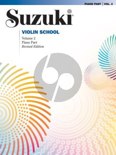 Suzuki Violin School Vol. 2 Piano Accompaniments (international edition)