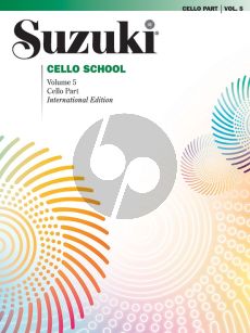 Suzuki Cello School Vol.5 Cello Part Revised Ed.