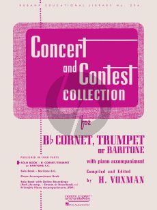 Concert and Contest Collection Bb Cornet or Trumpet or Baritone (treble Cleff) Trompet solopartij