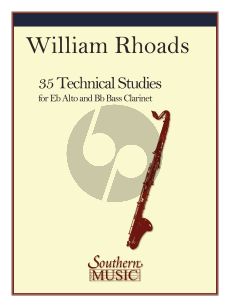 Rhoads 35 Technical Studies for Alto & Bass Clarinet