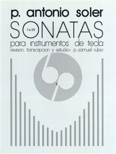 Soler Sonatas Vol.1 (No.1-20) Harpsichord (ed. P.Samuel Rubio)