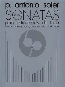 Soler Sonatas Vol.2 (No.21-40) Harpsichord (ed. P.Samuel Rubio)