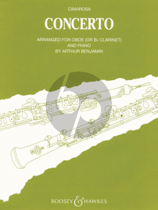 Cimarosa Concerto c-minor (Oboe or Bb Clarinet) (Benjamin)