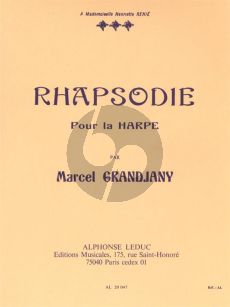 Grandjany Rhapsodie pour Harpe (Grade 8)