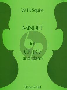 Squire Minuet Op.19 No.3 Violoncello-Piano