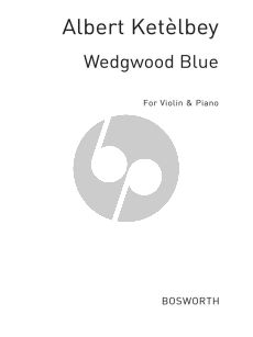 Ketelby Wedgwood Blue Violin and Piano