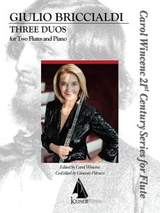 Briccialdi 3 Duets 2 Flutes and Piano (Carol Wincenc and Ginevra Petrucci)