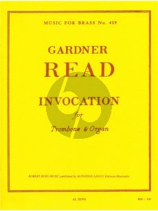 Read Invocation Op.135 Trombone and Organ