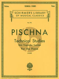 Pischna Technical Studies (60 Progressive Exercises) Piano (Bernhard Wolff)