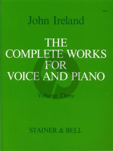 Ireland Complete Works Vol. 3 Medium Voice