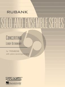 Ostransky Concertino for Trombone and Piano (grade 5)