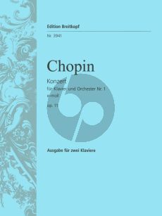 Chopin Concerto No.1 e-minor Op.11 Piano-Orch. (red. 2 piano's) (Ignaz Friedman and Carl Reinecke)