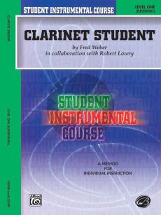 Weber Clarinet Student Level 1 (elementary)