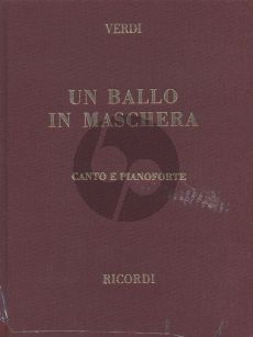 Verdi Un Ballo in Maschera Vocal Score (it. (Hardcover)