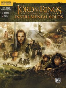 Album Lord of the Rings Trilogy for Flute Book with Audio Online (Level 2 - 3)