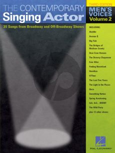 Contemporary Singing Actor Vol.2 Men's Ed. (38 songs Broadway and Off-Broadway shows) (Walters)