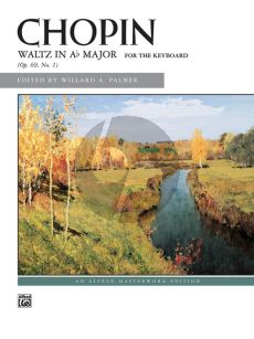 Chopin Waltz A-flat Major Op.69 No.1 Piano (Edited by Willard A. Palmer) (Early Advanced)