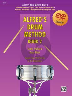 Alfred's Drum Method Vol. 2 (Book-DVD)
