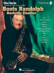 Boots Randolph Nashville Classics Tenor Saxophone (Book with Audio online) (MMO)