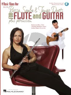 Bossa, Samba and Tango Duets for Flute & Guitar Flute Edition (Book with Audio online) (MMO)