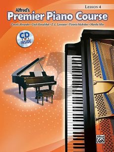 Premier Piano Course Lesson Book 4 (Bk-Cd)