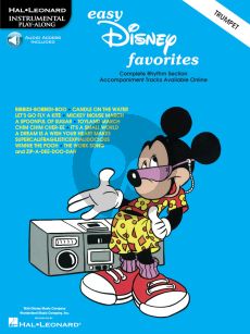Disney Easy Disney Favorites for Trumpet Book with Audio online