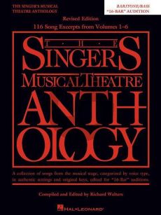 Singers Musical Theatre Anthology Baritone-Bass - 16-Bar Audition Piano-Vocal (edited by Richard Walters)
