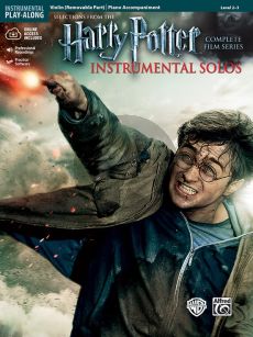 Album Harry Potter Instrumental Solos - Selections from the Complete Film Series for Violin with Piano Book with Audio Online (level 2 - 3)