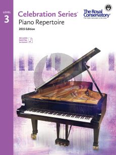 Celebration Series Piano Repertoire Vol.3 Book with Audio online