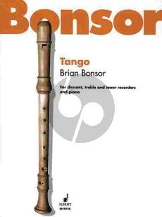 Bonsor Tango 3 Recorders[SAT]-Piano) (Score/Parts)