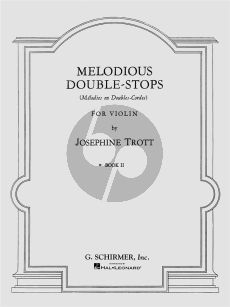 Trott Melodious Double-Stops Vol. 2 Violin