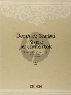Scarlatti Sonate per Clavicembalo Vol.4 L.154 - L. 213 (aritical edition by Fadini)