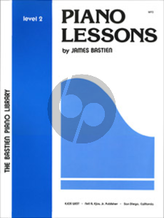 Bastien Piano Lessons Level 2 (engl.)