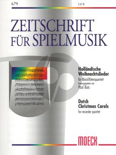 Hollandische Weihnachtslieder 4 Blfl. SATB (Paul Buis)