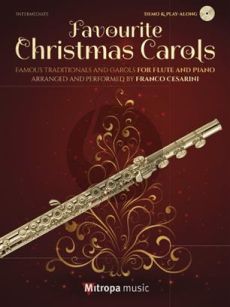 Favourite Christmas Carols Flute-Piano BK-CD (Mitropa)