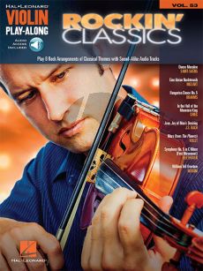 Rockin' Classics (Violin Play-Along Series Vol.53)