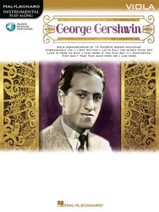 George Gershwin Instrumental Play-Along for Viola